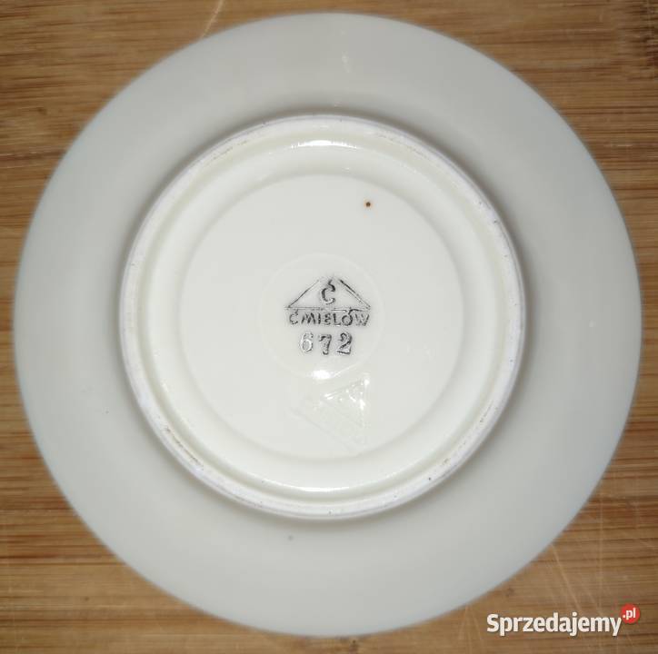 Porcelana Ćmielów płaski mazowieckie