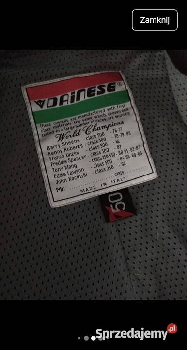 Dainese vintage Ostrów Mazowiecka sprzedam