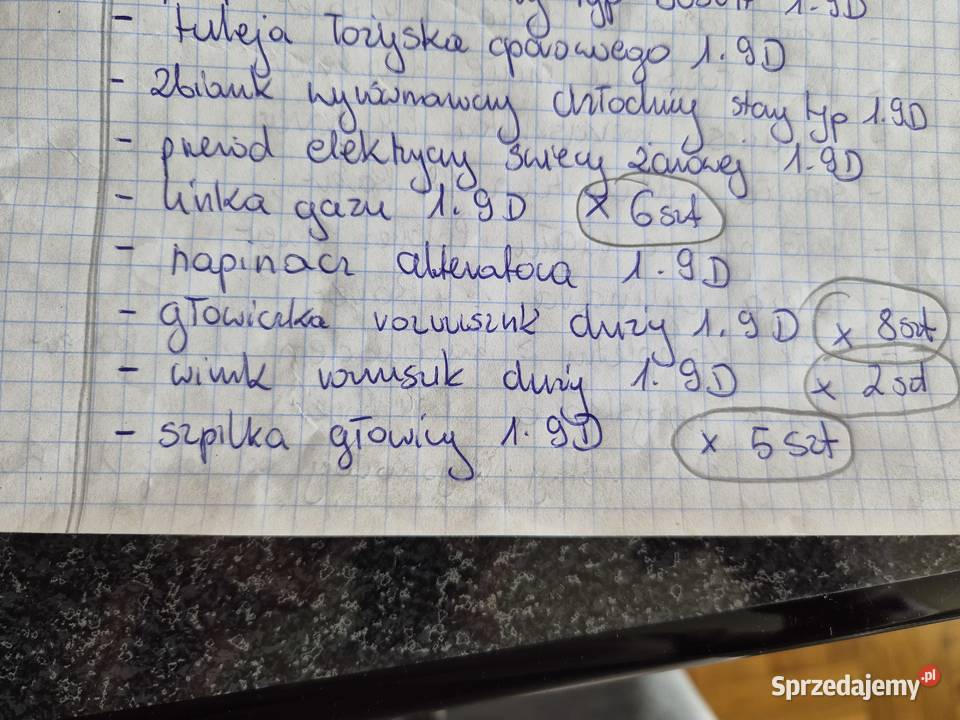 Polonez Citroen 19D części Częstochowa sprzedam