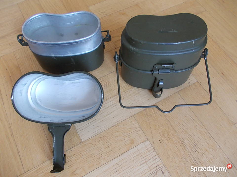 Menażka wojskowa dwu częściowa aluminiowa nowa Pozostałe Legionowo