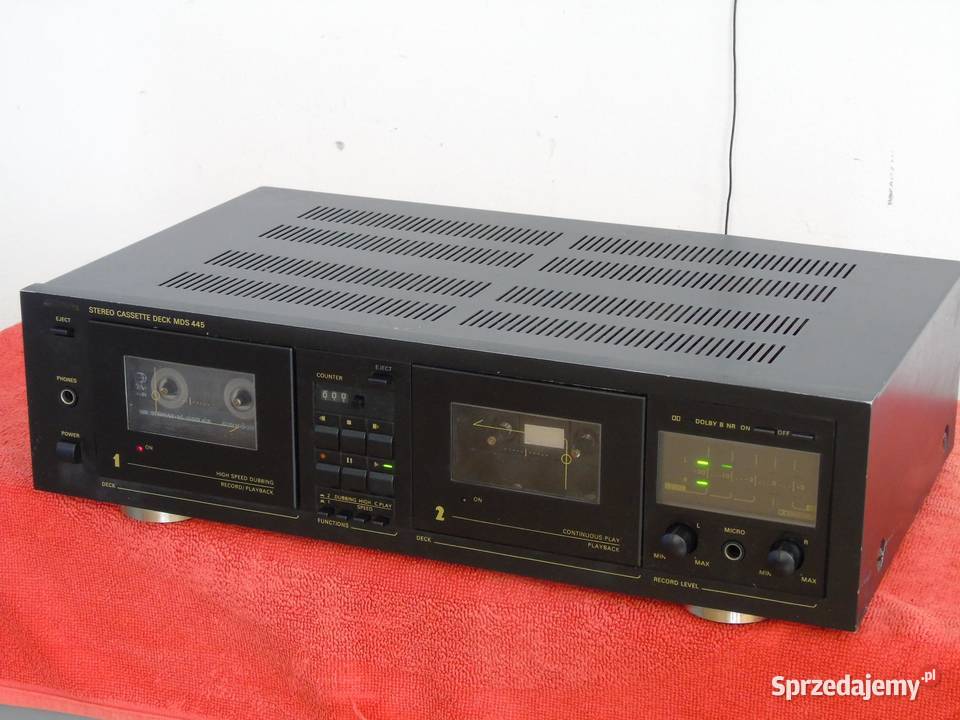 Polski magnetofon Diora Unitra MDS445 WYSYŁKA Magnetofony podkarpackie Jasło