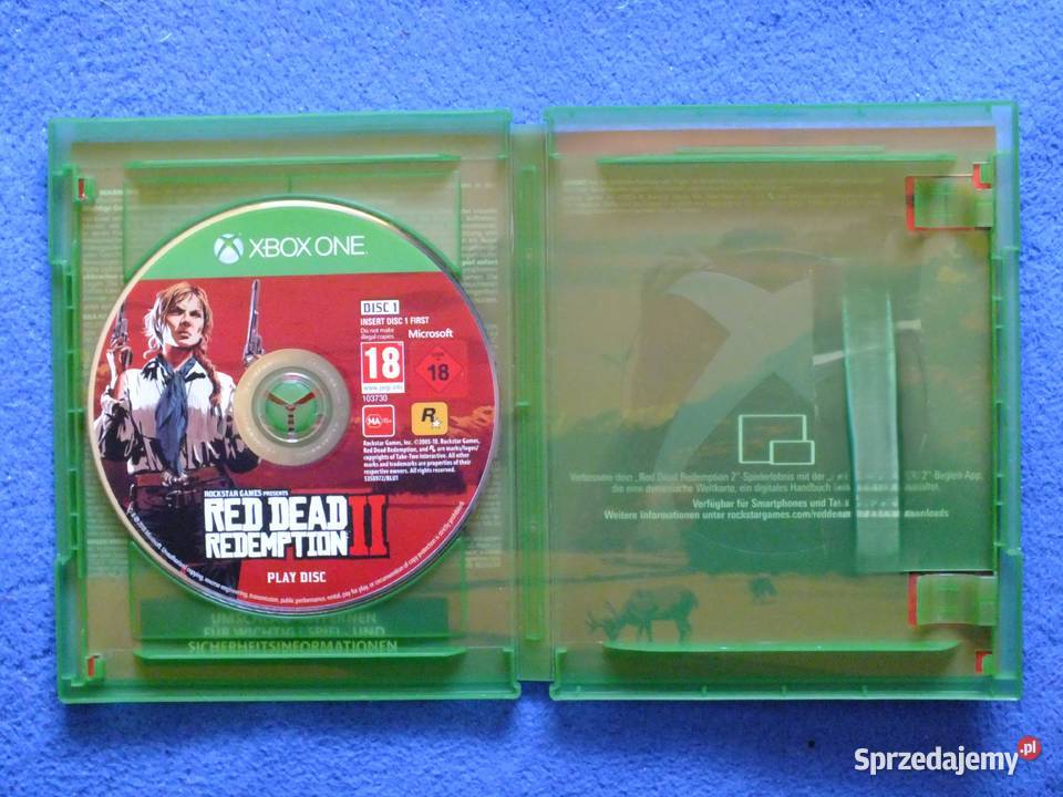 Sprzedam grę Red Dead Redemption2 Xbox One Gdańsk