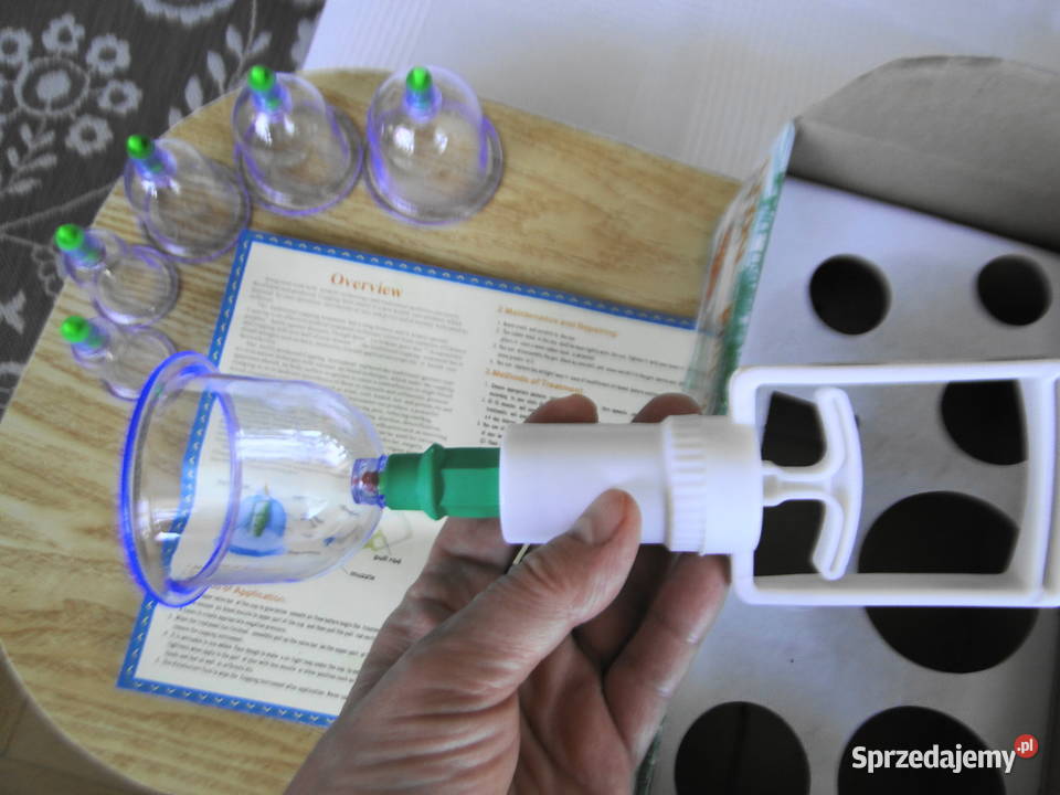 Nowy komplet baniek do masażu Warszawa