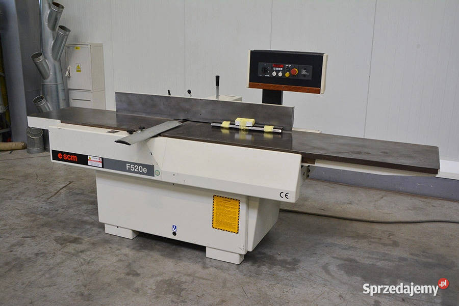 WYRÓWNIARKA SCM F520E heblarka długie blaty Biertowice