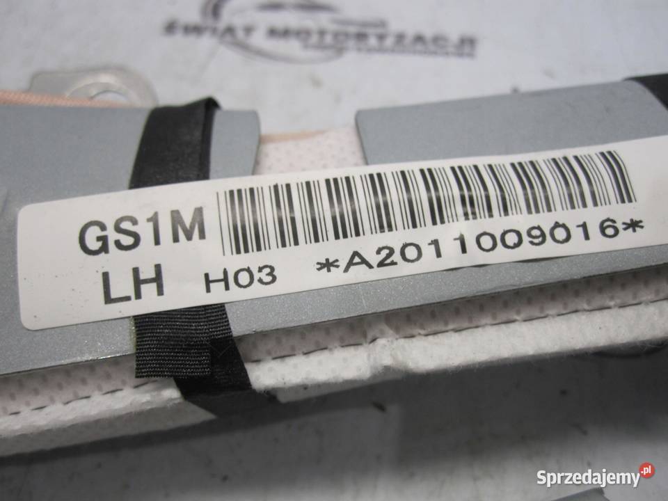 MAZDA 6 II GH LIFT 10r kurtyna lewa 1054607 osobowe Poduszki powietrzne