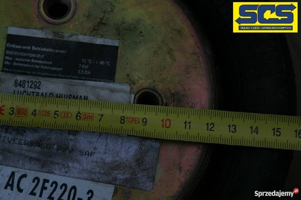 PODUSZKA ZAWIESZENIA BAŁWANEK AC 2F2203 6481292 Bieleń