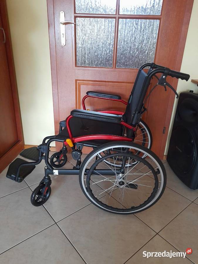 Wózek inwalidzki lekki aluminiowy składany Gorzów Wielkopolski