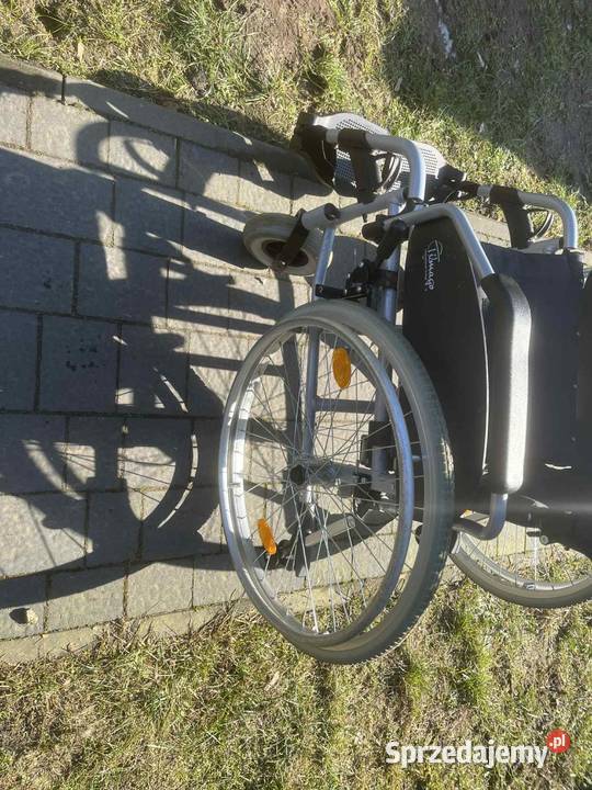 Wózek inwalidzki składany lekki sprawny świętokrzyskie Koprzywnica sprzedam