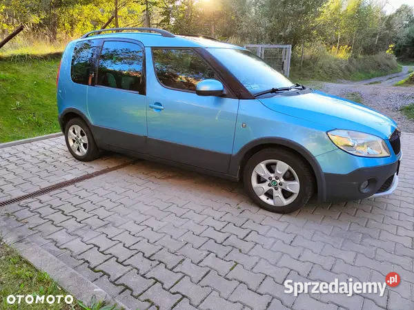 Skoda Roomster Scout 16 TDI lift full wersja gniazdo AUX śląskie Katowice