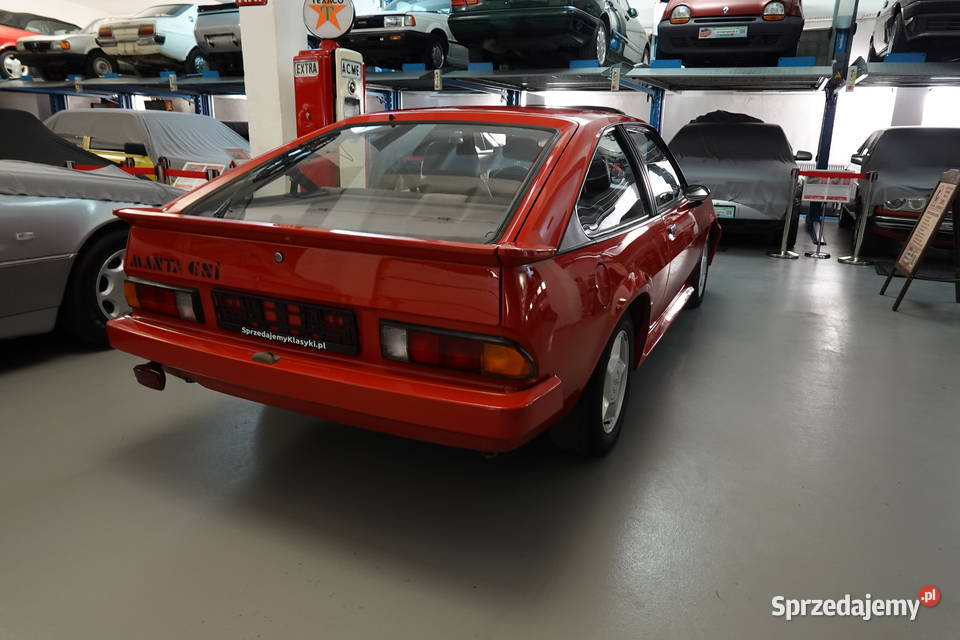Opel Manta B 20 GSi 198661 Oryginalny LakierStan sprowadzony Zgierz