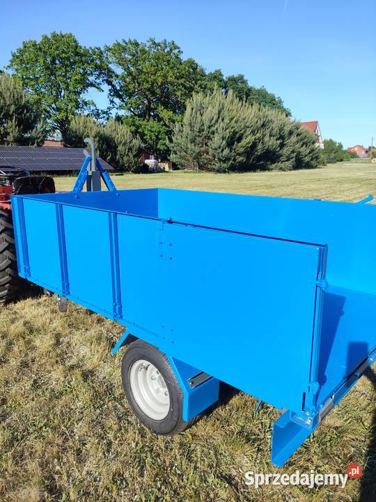 Przyczepa do mini traktora sadownicza komunalna Wrocław sprzedam