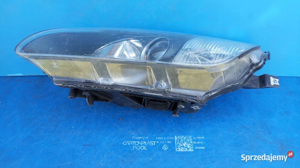LAMPA LEWY PRZÓD REFLEKTOR EU XENON 10022312 osobowe Lampy przednie Nowy Tomyśl