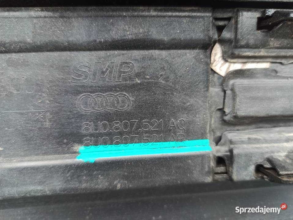 AUDI Q3 8U ZDERZAK TYŁ TYLNY LAMPA PDC 8U0807521 osobowe Bieleń