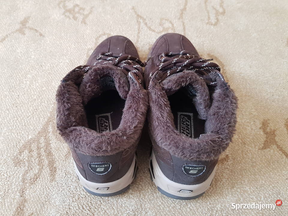 Buty dziecięce zimowe ocieplane Skechers rozmiar Warszawa sprzedam