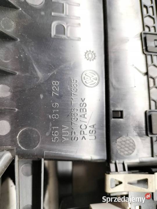 KRATKI NAWIEWU ŚRODKOWA DESKI USA VW Volkswagen