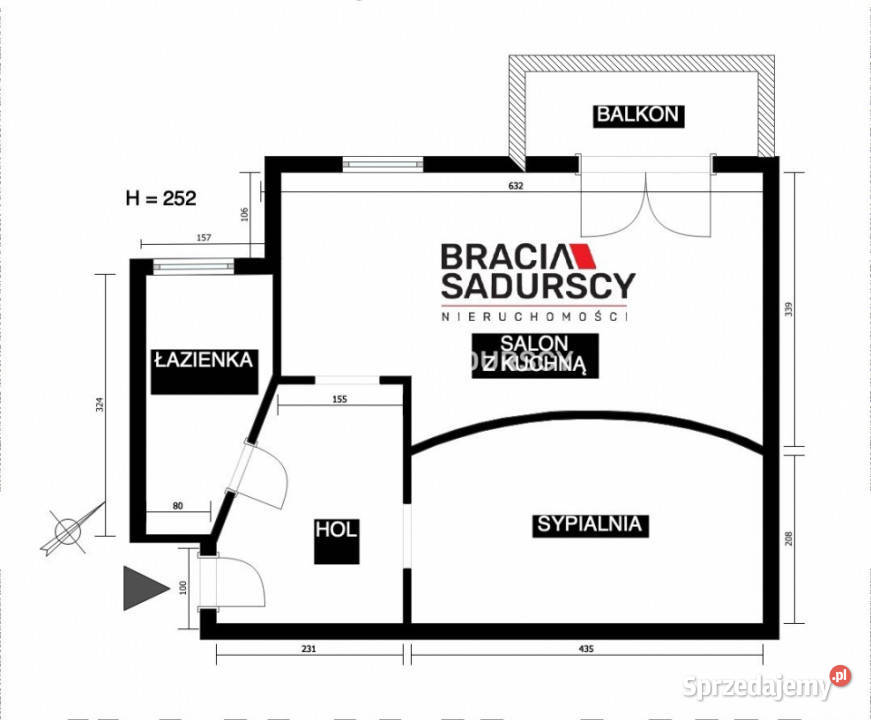 sprzedaży mieszkania 4023m2 2pokojowe Kraków