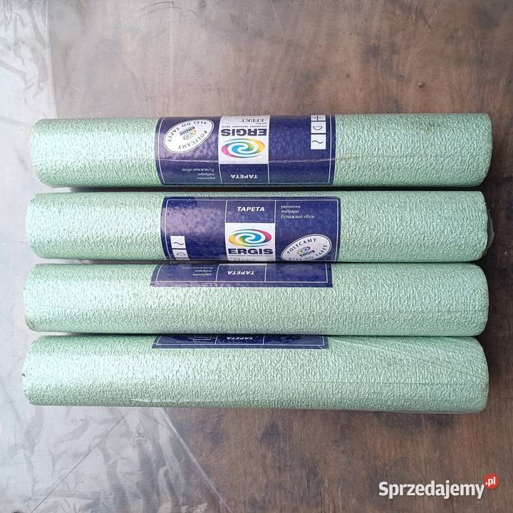 Duża ilość tapety różne kolory i rodzaje wielkopolskie Kamionki
