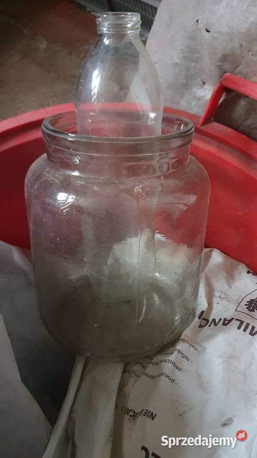 Duży słoik wielolitrowy stary PRL Warszawa
