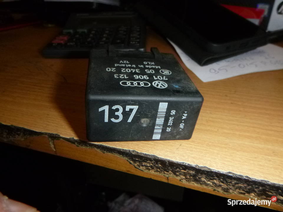 701906123 PRZEKAŹNIK ŚWIEC ŻAROWYCH VW T4 19D TD Bielsko-Biała