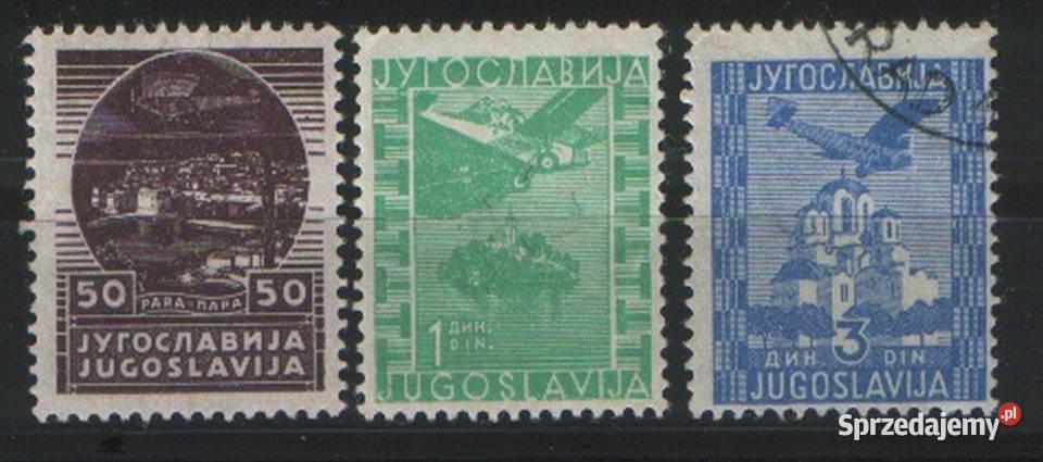 Zn Jugosławia Mi 278 9 81kas 1934 Kolekcje Gliwice sprzedam