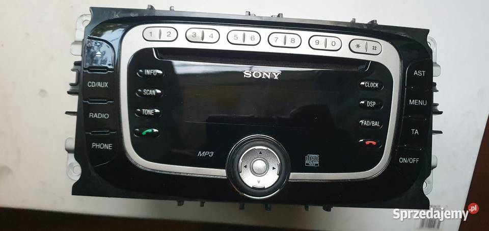 Radio sony cd ford mondeo mk4 lift CD 345 MCA Łódź