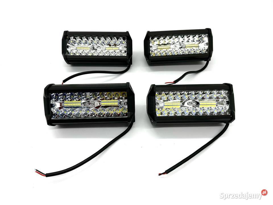 4 x 120W lampy robocze 120W halogen Led SMD osobowe Lampy robocze Pomiechówek