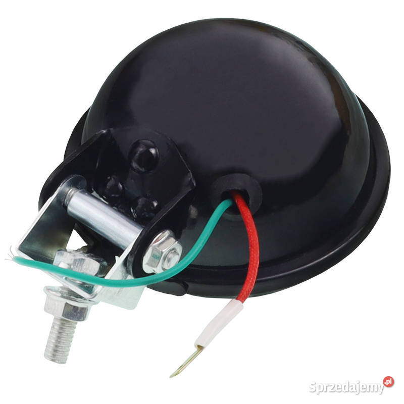 LAMPA ROBOCZA OKRĄGŁA METALOWA 91MM Z ŻARÓWKĄ