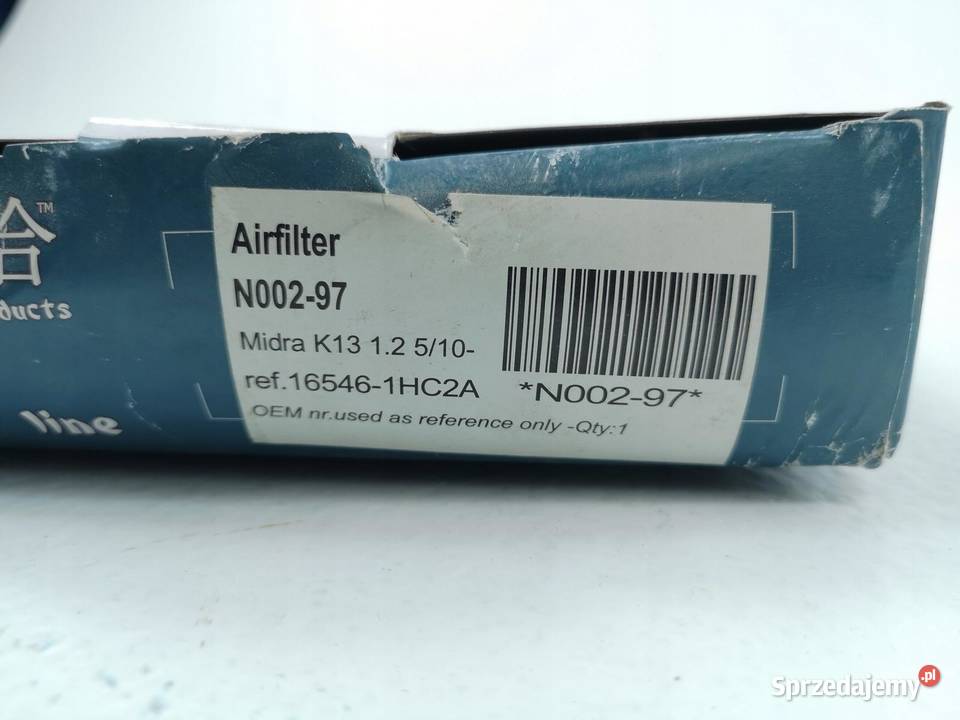 FILTR POWIETRZA NISSAN MICRA NOTE 12 ASHUKI sprzedam
