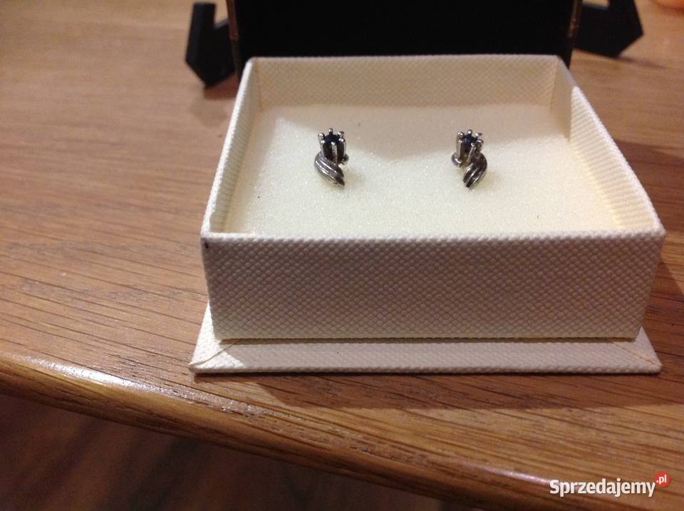 Kolczyki do Uszu Srebrne Damskie Vintage Srebro srebro Nowa Sól