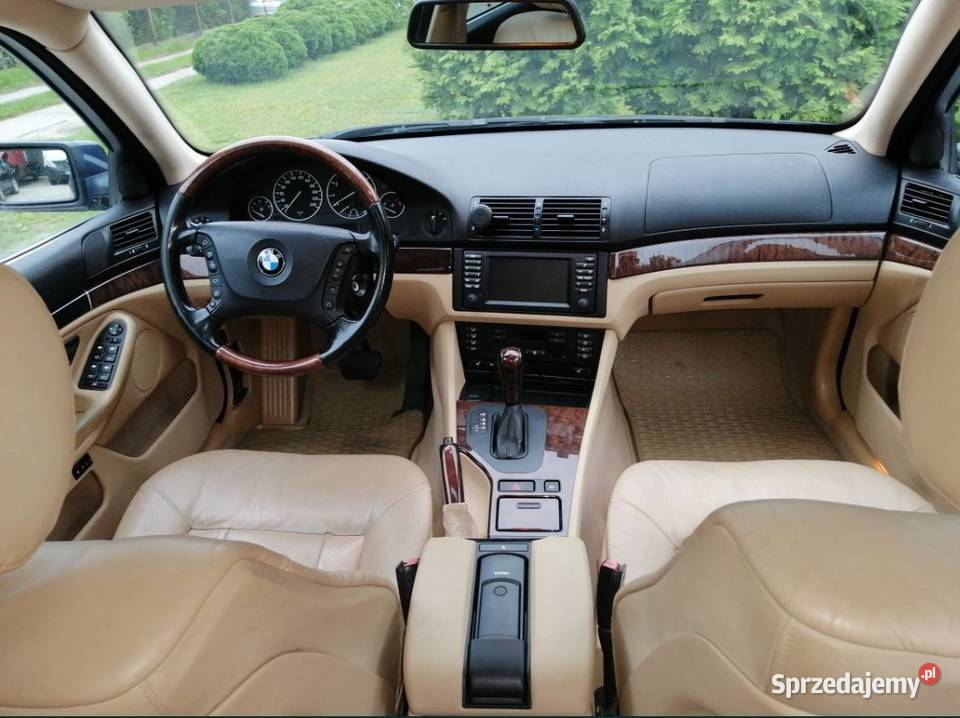BMW E39 535i 2002R Exclusive nieuszkodzony mazowieckie Wielgolas Brzeziński