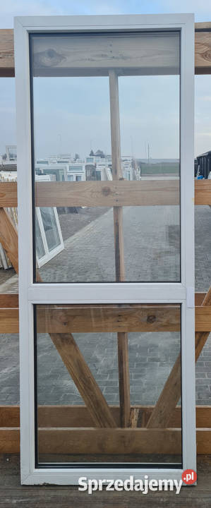 OKNA KacprzaK Witryna 71X172 FIX Używany PCV lubelskie Lublin