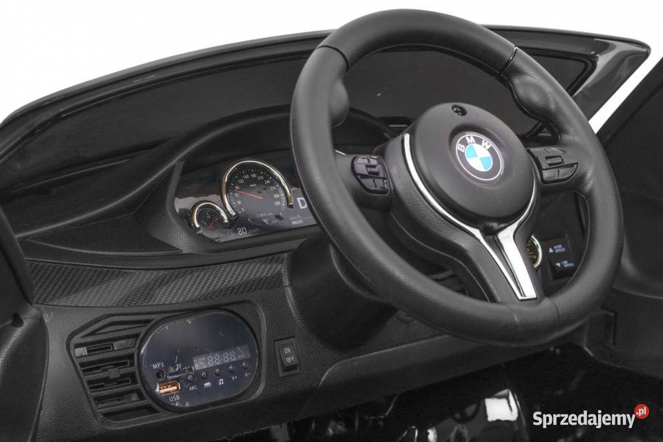 Auto na akumulator BMW X6M czarne EVA 2x45W Warszawa