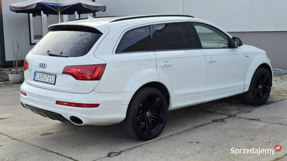 Audi Q7 30 TFSI PAkiet W12 niski przebieg 119000 regulowane zawieszenie zachodniopomorskie Szczecin