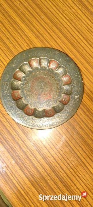 Talerz mosiężny