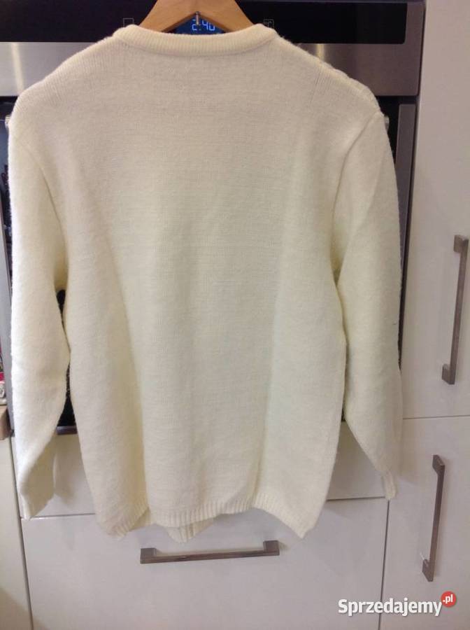 Sweter Rozpinany Damski 46 XXL XXXL j NOWY Biały Rozpinane  Nowa Sól sprzedam