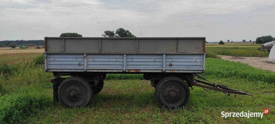 Przyczepa Rolnicza D50 nieuszkodzony Topola Mała
