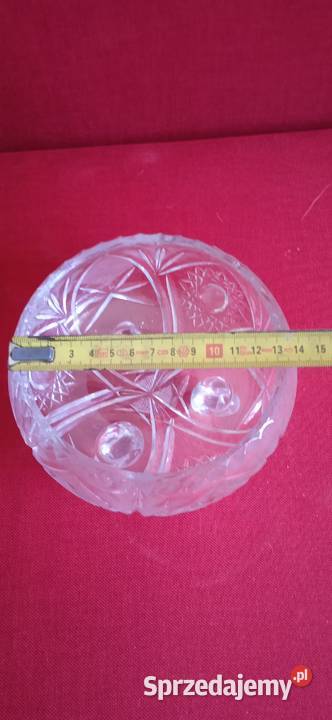 Kryształowy półmisek Świdnica sprzedam