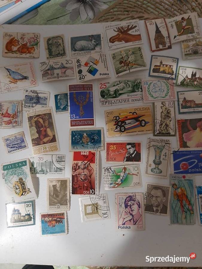 Znaczki pocztowe sprzedam