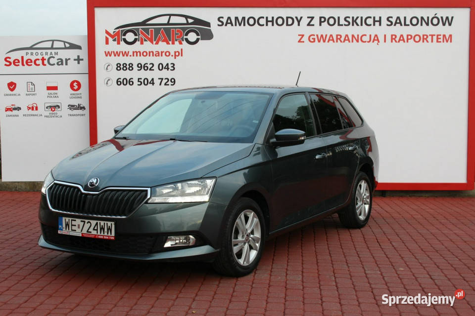koda Fabia AMBITION 10 TSI 95 Salon Serwis ASO pełny VAT Włocławek