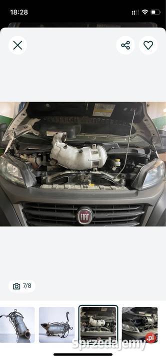 nowy DPF Fiat Ducato 23 Jtd z adblue i bez małopolskie sprzedam
