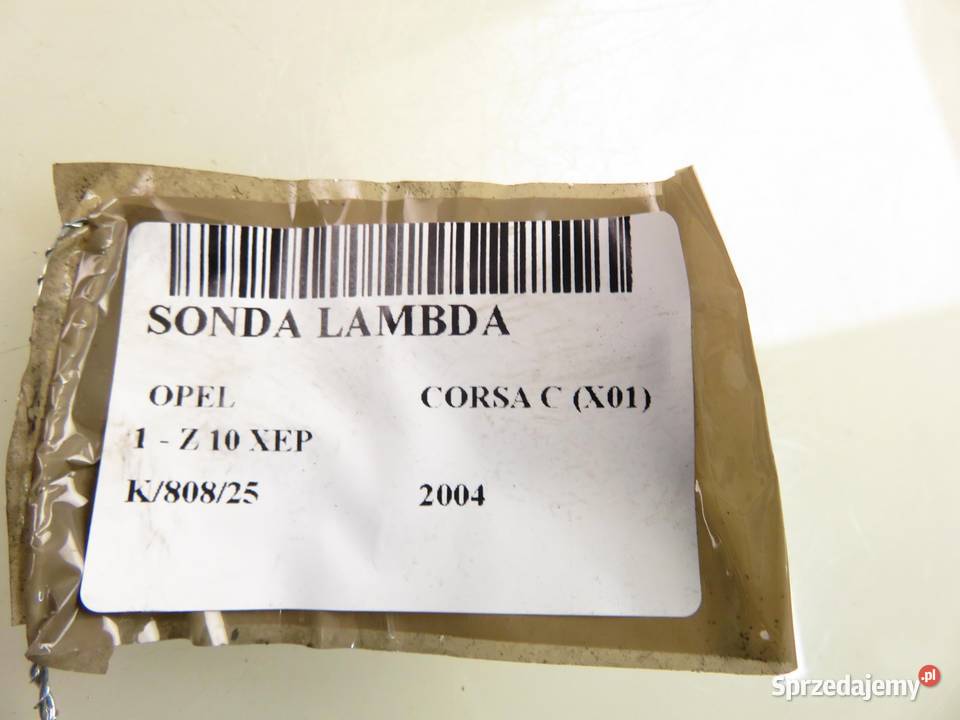 SONDA LAMBDA OPEL CORSA C 10 Z10XEP 0258006503 osobowe
