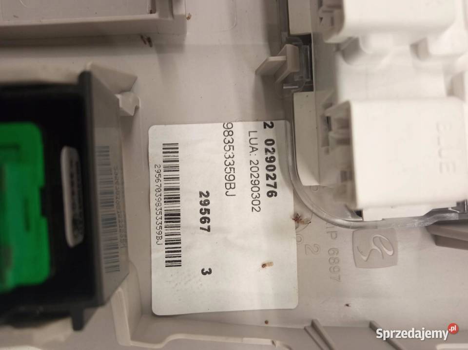 LAMPKA PODSUFITKI 98353359BJ Peugeot Expert III