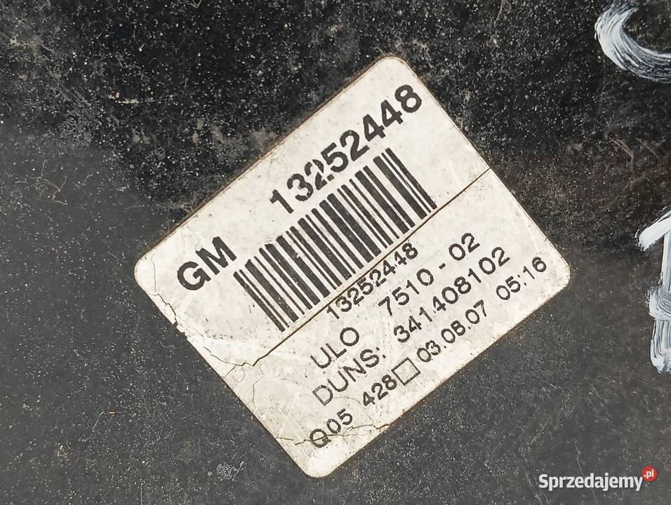 LAMPA TYŁ PRAWA EU B 13252448 Opel Zafira II sprzedam