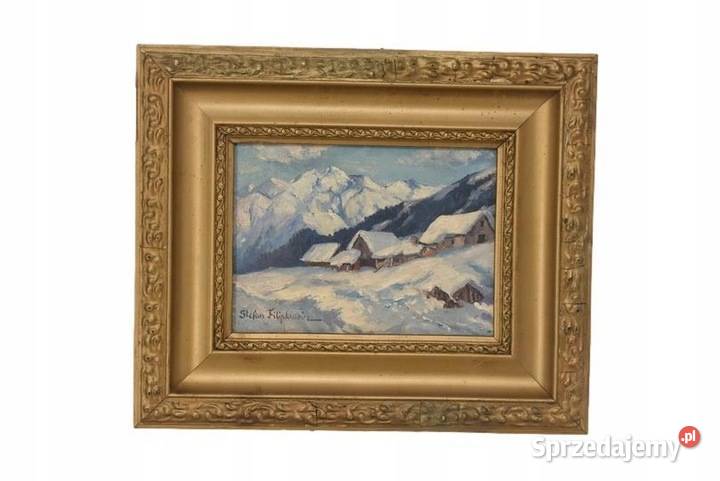 Stefan Filipkiewicz Widok na Tatry Rysy Polski Kraków sprzedam