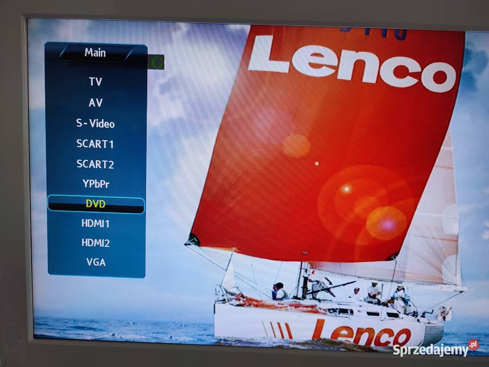 TV 26 biały z wbudowanym DVD 26cale Myszków