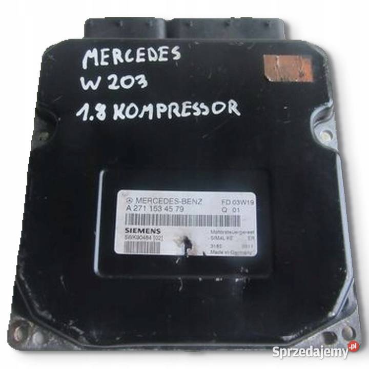 KOMPUTER Mercedes W203 18 kompressor A2711534579 Chełm