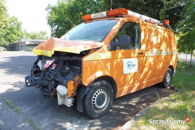 VOLKSWAGEN TRANSPORTER T5 2008 2460 ccm 131 Zielona Góra sprzedam