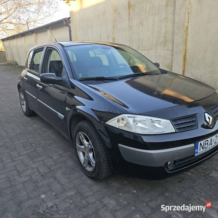 renault megane 2 II 19 dci diesel 120 258 przeb diesel warmińsko-mazurskie Mrągowo sprzedam