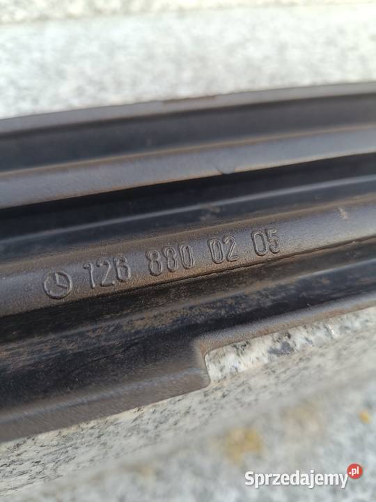 Mercedes W126 SE SEL zderzak Kratka zderzaka zachodniopomorskie Biały Bór