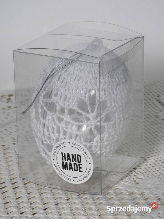 Jajo dziergane na szydełku handmade prezent 10 Bytom